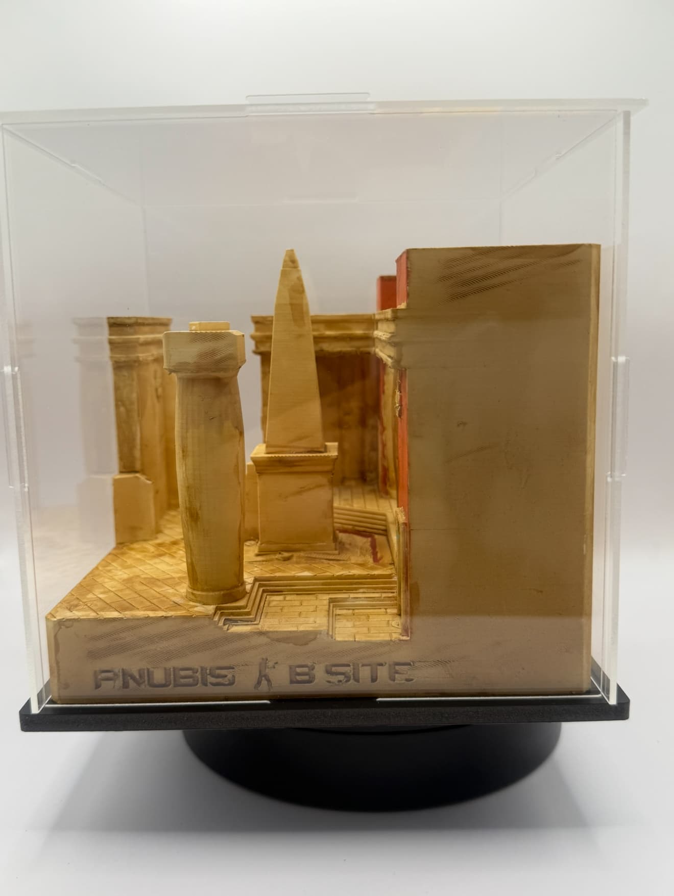 Cache A-Site Diorama